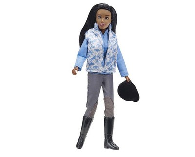 BREYER #553 Traditional Figure Makayla Schooling Rider 8'' Figure New