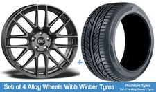 DRC Alloy Wheels & Winter Tyres 18" For Citroen C5 Aircross 17-22