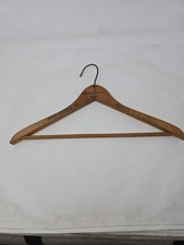 Vintage 1950's Martin Allen's Wooden Advertising Coat/suit Hanger Hempstead L.I.