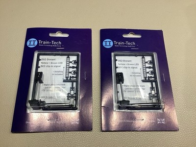 Train-tech Ds2 Distant Signal X 2 OO Gauge for Hornby Bachmann  ho 