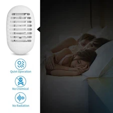 2-Mini Home Mosquito Killer Lamp Electric Shock Mosquito Trap Lamp Bug 