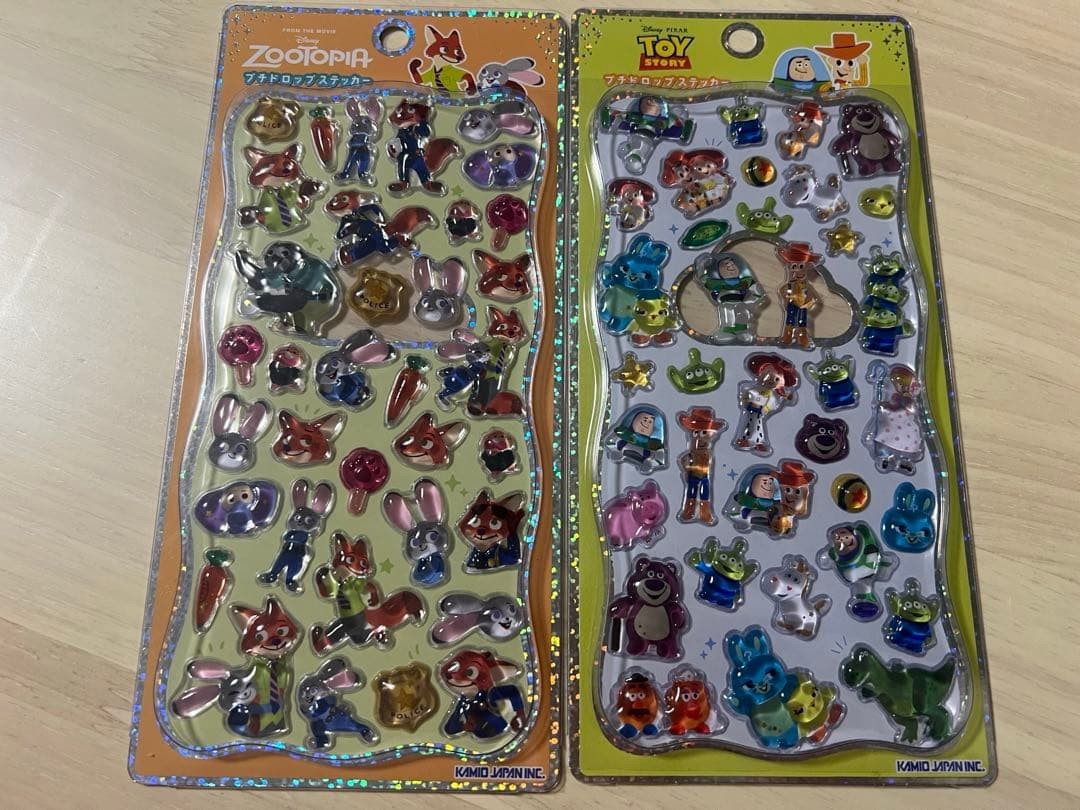 Disney Zootopia Toy Story Sticker Set 2 Waterproof PVC
