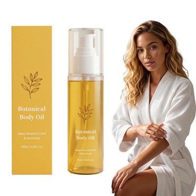 Evora Botanical Body Oil Hydrating Firming Moisturizer For Crepey Dry Skin Care