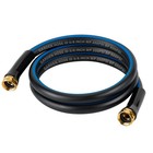 Short Garden Lead-In Hose 6ft X 5/8" Female to Female with Swivel Handle