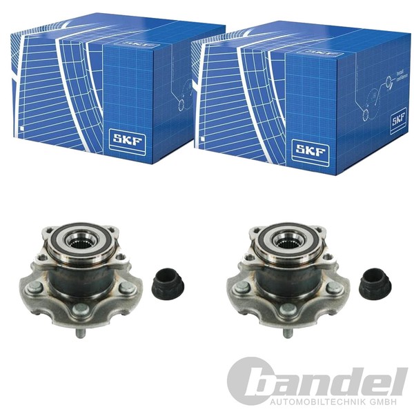 2X SKF RADLAGER-SATZ Hinten Passend FÜR Lexus NX Toyota RAV Links+Rechts-image