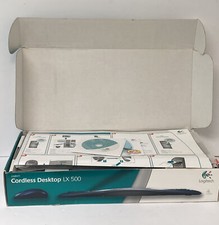 Logitech LX500 Wireless Keyboard and Mouse Combo New Open Box/Read