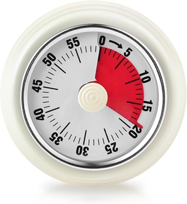 Visual Timer, 60-Minute Countdown Timer, Kitchen Clock with Magnetic Base,