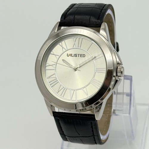 Orologio Uomo NON QUOTATO Kenneth Cole Classico Tono Argento Abito/Casual, 43mm, Nero