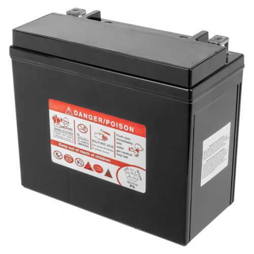 AGM Battery for Harley Davidson Softail Fat Boy 114 FLFBS 2018 - 2023 / 12V 18Ah - Picture 3 of 7