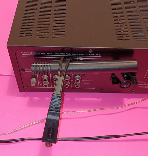 Vintage Harman/Kardon KH350i Solid State Stereo Receiver FM AUX PHONO Japan - Picture 9 of 12