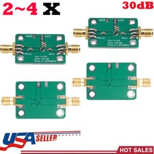 0.1-2000MH  z RF Wideband Amplifier 30dB low-noise LNA Broadband Module 2/4pcs