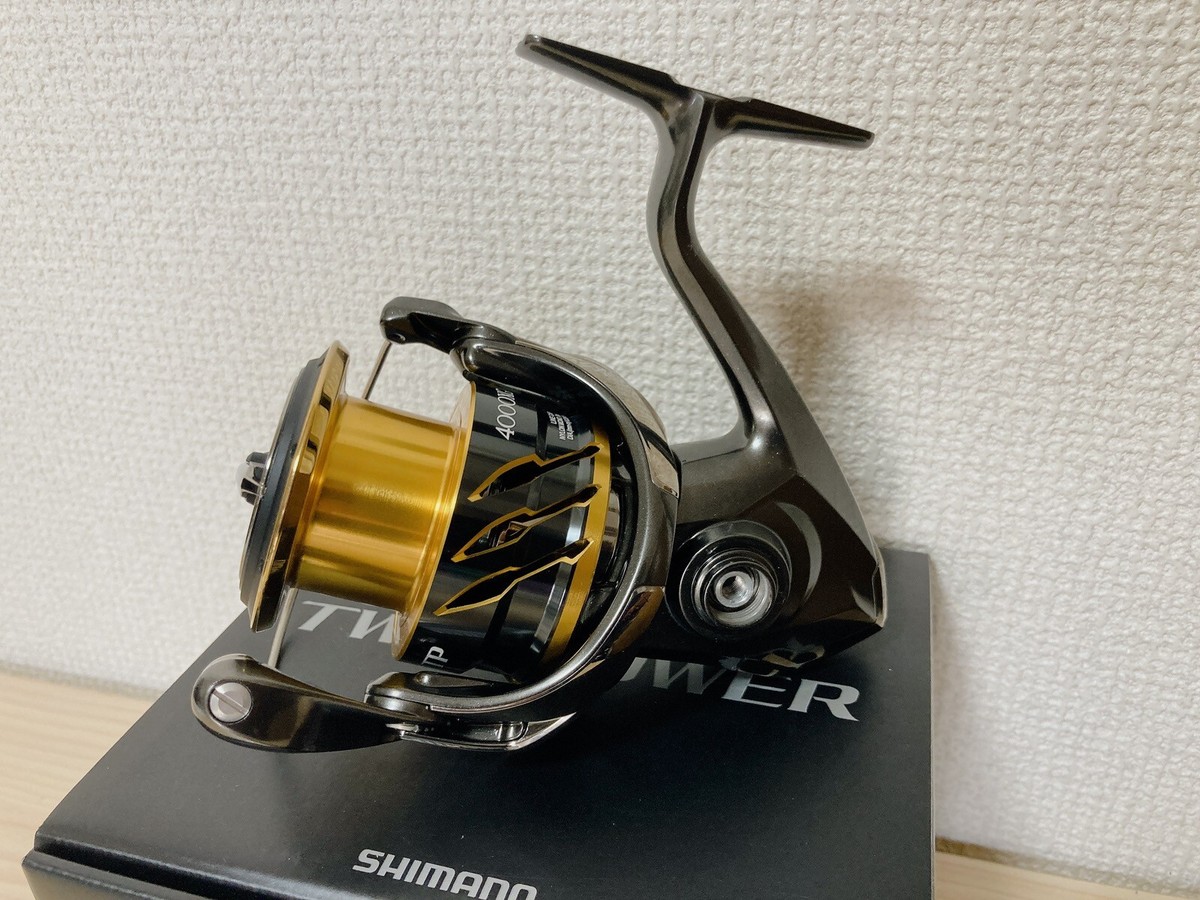 Spinning Reel 20 TWIN POWER 4000XG Gear Ratio 6.2:1 Fishing Spinning Reel 20 TWIN POWER 4000XG Gear Ratio 6.2:1 Fishing