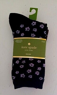 Kate Spade Polyester Blend Athletic Socks for Women