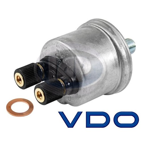 TRANSMISOR DE PRESIÓN DE ACEITE VDO 80 PSI M10 x 1000 REFRIGERADO POR AIRE VW T1 BUG BEETLE T2 BUS - Imagen 2 de 2