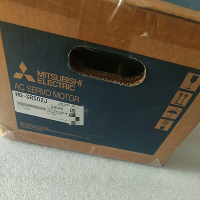 One Mitsubishi HG-SR502J AC Servo Motor New In Box Expedited One Mitsubishi HG-SR502J AC Servo Motor New In Box Expedited