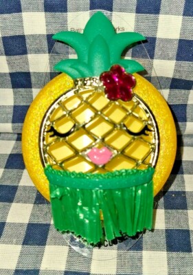NEW Hula Pineapple Scentportable CAR Visor Clip Bath & Body Works