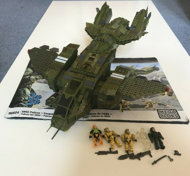 halo mega bloks pelican dropship
