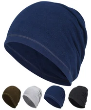Winter Beanie Hat for Men Woemn Fleece Warm Soft Thin Fleece Hat Beanies Cap