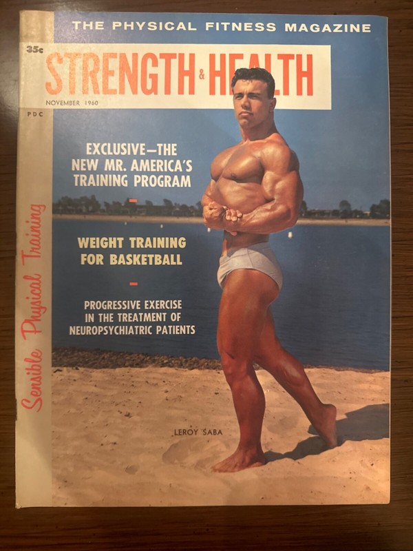 Strength & Health November 1960 Leroy Saba 