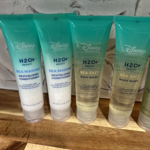 Juego de 8 champú, acondicionador, gel de baño, loción, jabón Disney Resorts H2O - Imagen 2 de 4