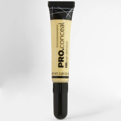 L.A. GIRL Pro Conceal HD Concealer GC995 Light Yellow Corrector .28 oz.