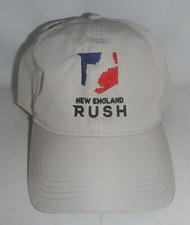 New England RUSH Hockey Logo Champions Baseball Hat Cap Club Team Tournament