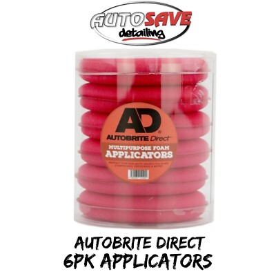  Autobrite Direct Mehrzweck Schaum Applikatoren (6er Pack)