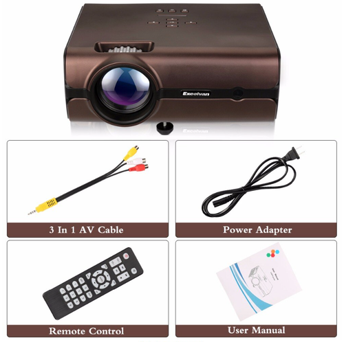 Excelvan BL46 1080P Projector Wifi 2000 lumen Wireless Home Theater - Picture 11 of 11