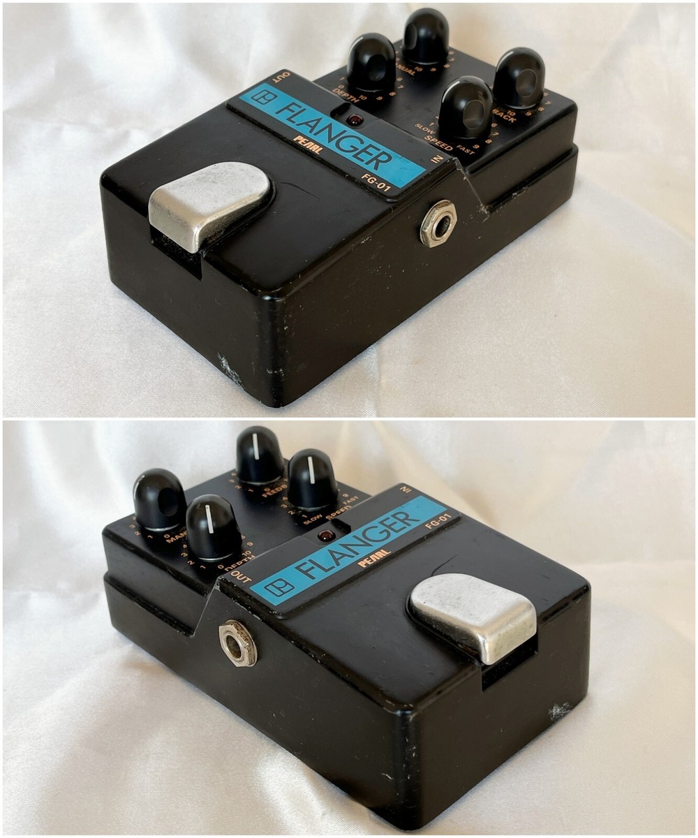 Pearl FG-01 Flangerエフェクター Vintage 1980's Pearl FG-01 Flanger Guitar Effects Pedal w