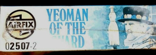 Vintage Airfix 1/12 Yeoman of the Guard 1973 rebox nuevo en caja sellada - Imagen 2 de 3