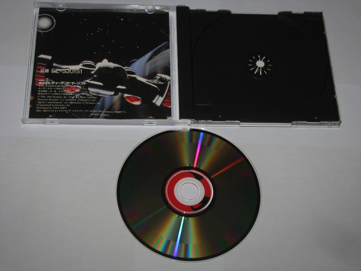 Stellar 7 Draxon's Revenge (Japanese) 3DO Japan import US