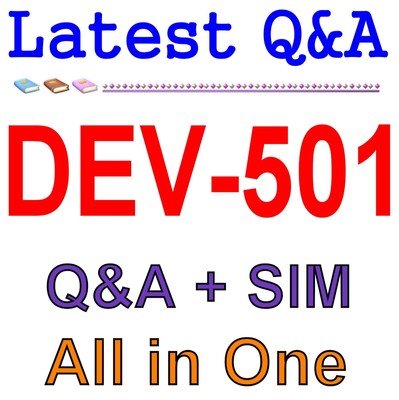 Salesforce Apex /& Visualforce Controllers Practice Test DEV-501 Exam QA PDF/&SIM