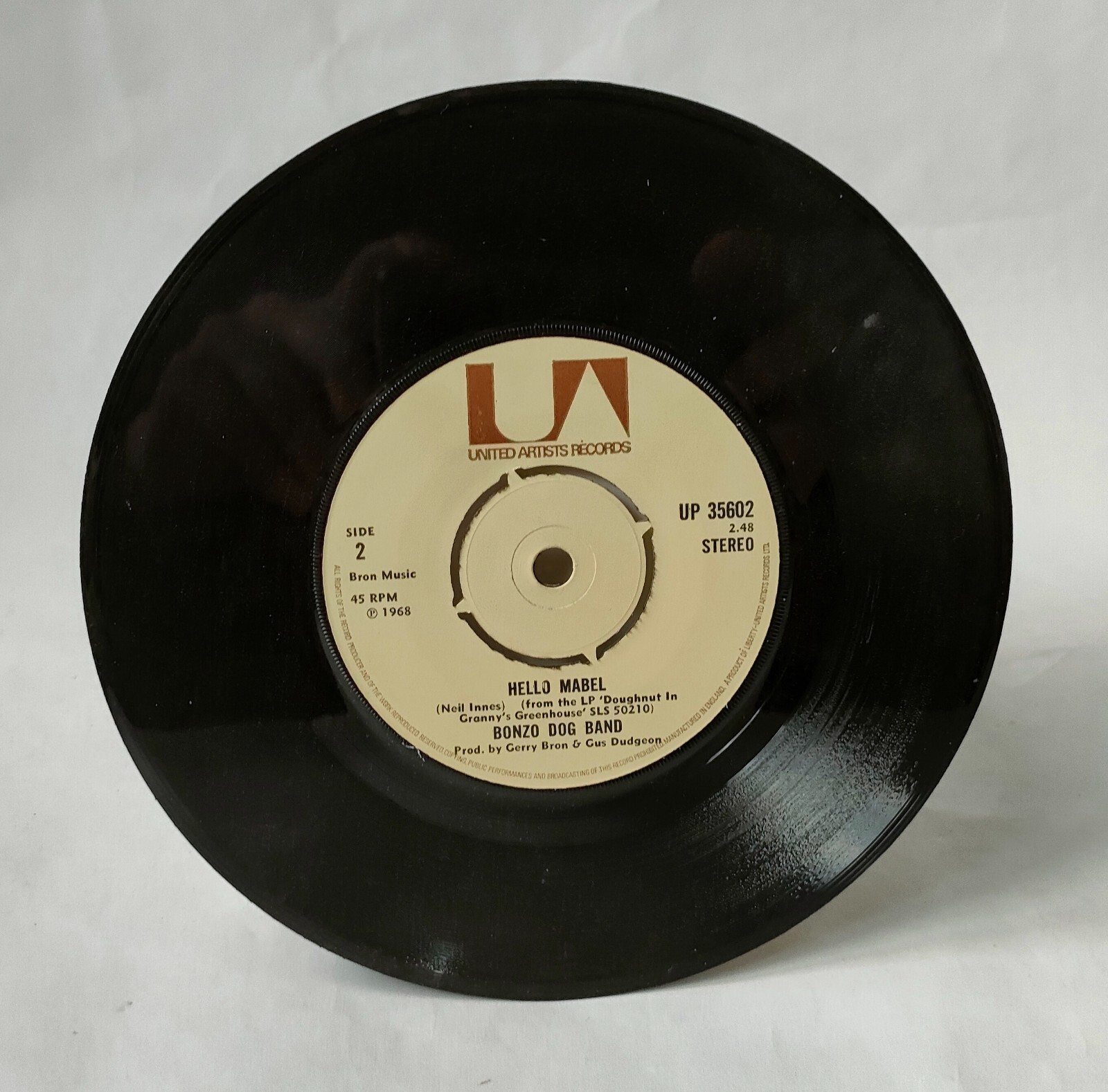 Bonzo Dog Band Die Intro Und Die Outro 17.8cm Musik Vinyl Record eBay