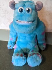 Disney Pixar Monster University Talking Sulley Scare Pal Plush Stuffed Animal