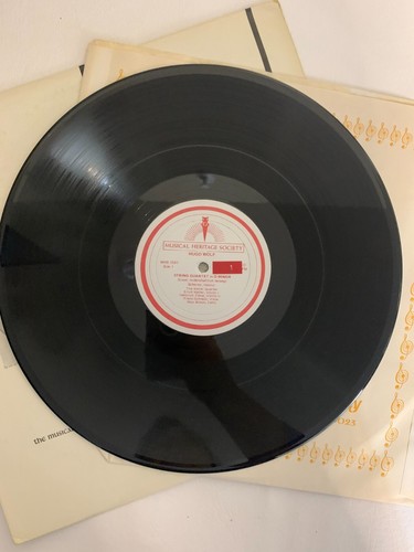 Hugo Wolf: String Quartet in D Minor (1860-1903) Vinyl Record MHS 1597 - Picture 3 of 3