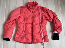 A Diamond In The Snow Coral Down Winter Ski Snow Jacket Size 10 Women's Vtg