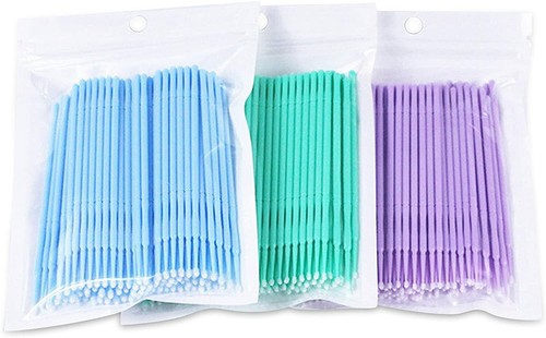 100 Disposable Lash Eyelash Micro Brush Mascara Wands Applicator Makeup Tool - Picture 21 of 36
