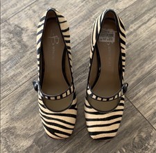b makowsky Tiger Print Heels