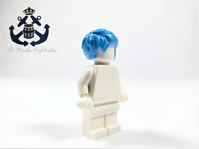 LEGO Dark Azure Hair Short Tousled 37823 For Friends Evelyn / City