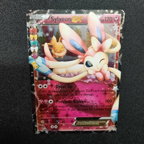 JCC Pokémon, Silveon EX, Generaciones, Ultra Raro, Hada, LP, RC21/RC32