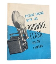 Picture Taking With Brownie Flash Six-20 Camera Pamphlet Easy As ABC c1950 A1