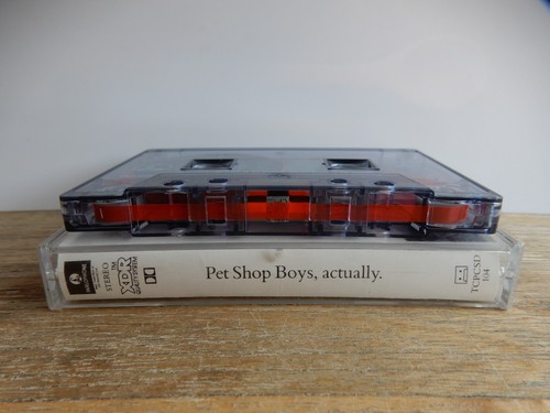 PET SHOP BOYS ACTUALLY MUSIK KASSETTE MC TAPE XDR 1987 EMI PARLOPHONE UK IMPORT - Picture 4 of 4