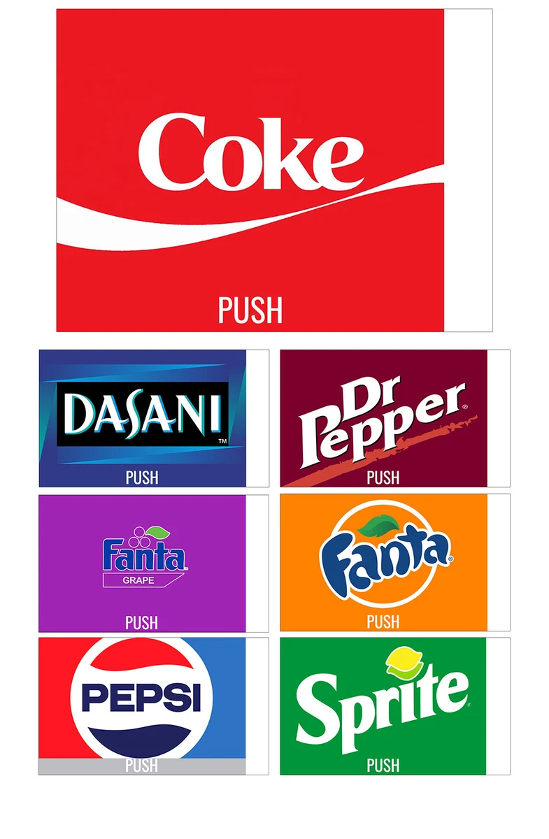 Free Printable Printable Vending Machine Labels Printable, 58% OFF