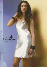 SOTTOVESTE DONNA ANDRA ART. 832 SPALLA STRETTA IN RASO CON SPACCHI LATERALI