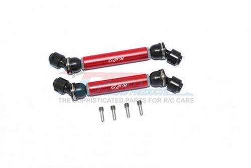 GPM RACING SCX3037SA ALU FRONT & REAR CVD DRIVE SHAFT 1/10 RC EP AXIAL SCX10 III - Picture 16 of 17