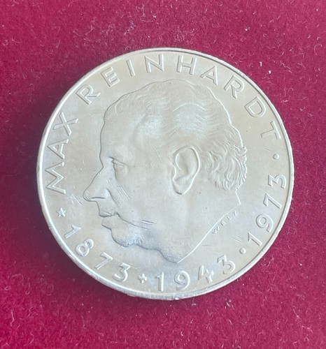 25 Schilling Münze Silber 800/1000 Österreich 1973 Max Reinhardt