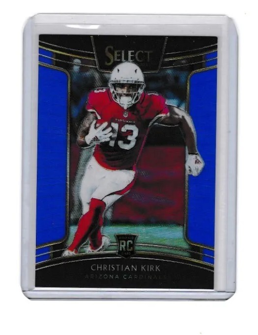 2018 Panini Select Concourse Blue Prizm Christian Kirk RC 65 025/175