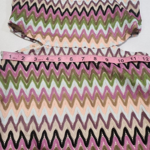 Lovers + Friends cut out geometric mini dress multicolor large - Picture 12 of 15