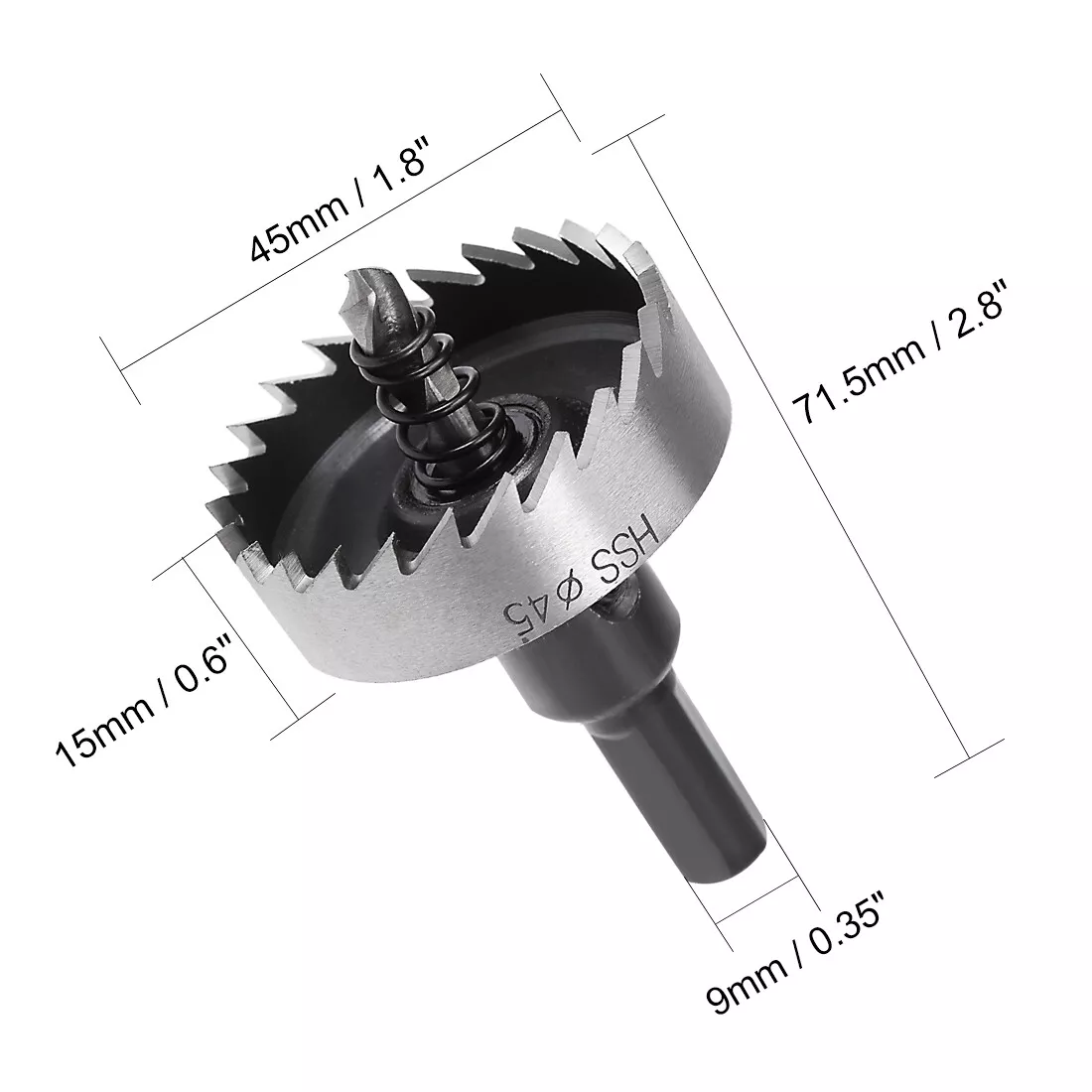 45mm hole sale saw