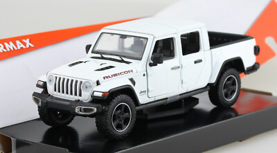 Jeep Gladiator Rubicon zu 2021 weiß 1:27 MotorMax  Modellauto  